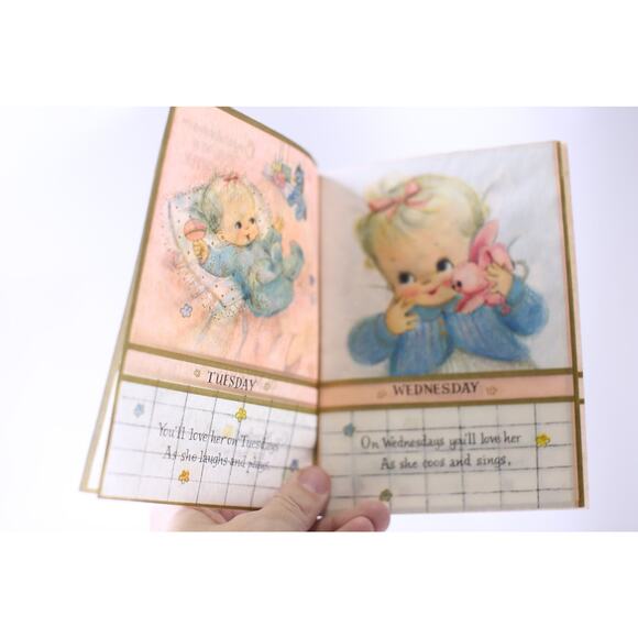 New Daughter, Cute Baby Girls, Week Days, Love Messages, Used - Picture 2 of 4